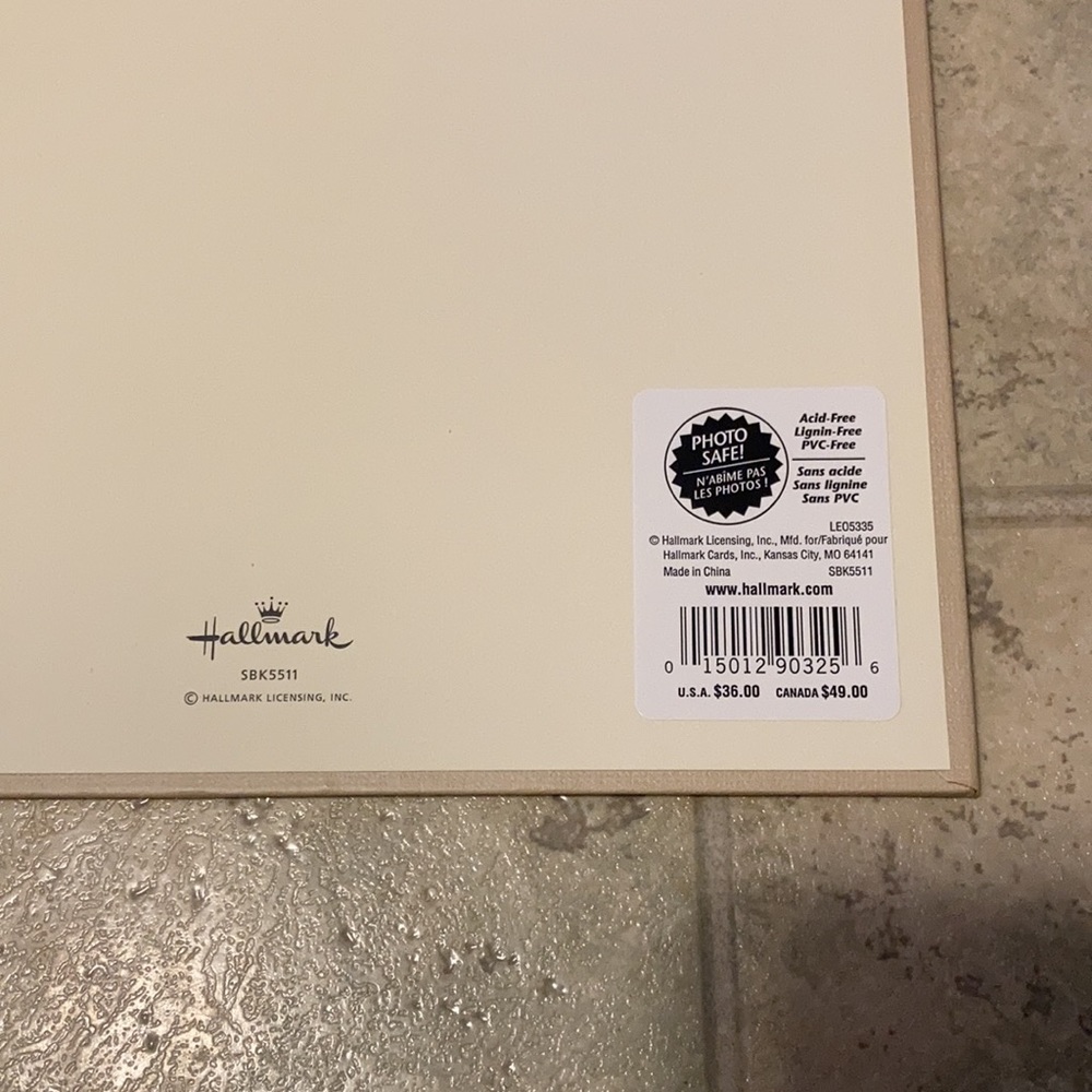 NWT wedding album/scrapbook - Picture 8 of 8